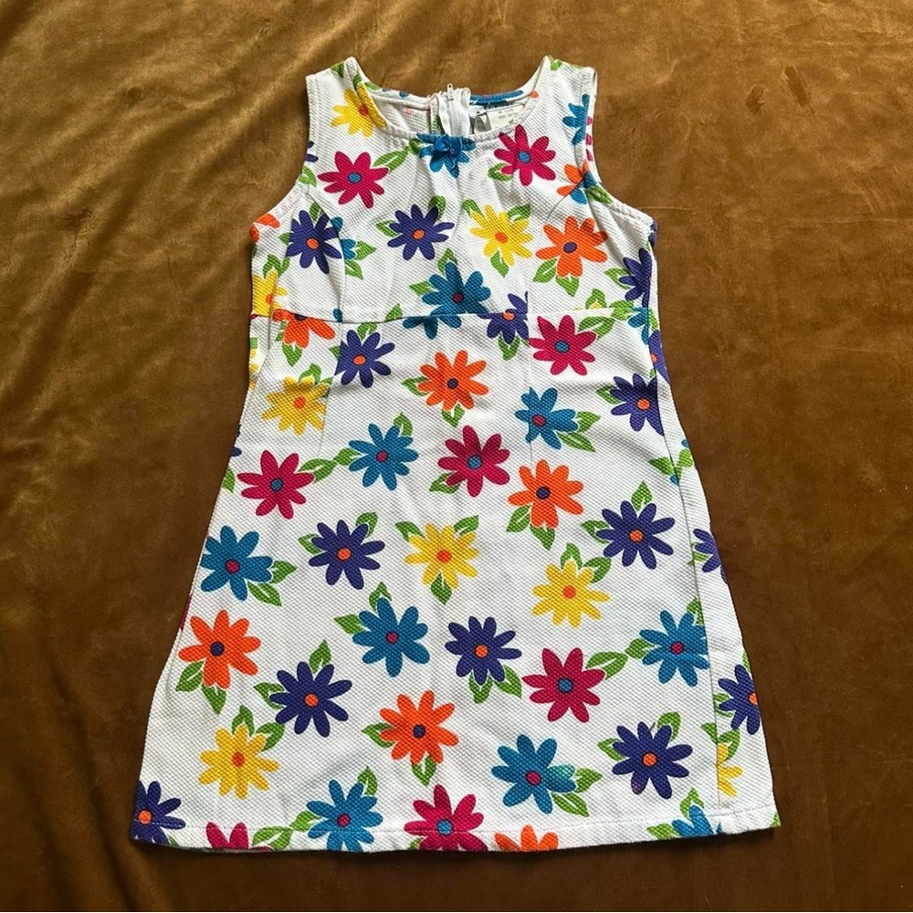 🌸 VINTAGE 90s KIDS FLORAL MINI DRESS 🌸